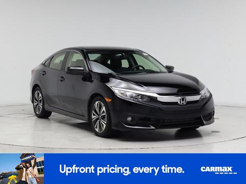 Black 2018 Honda Civic EX-L