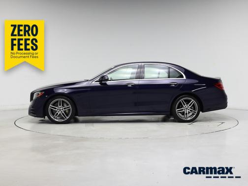 Blue 2019 Mercedes-Benz E-Class