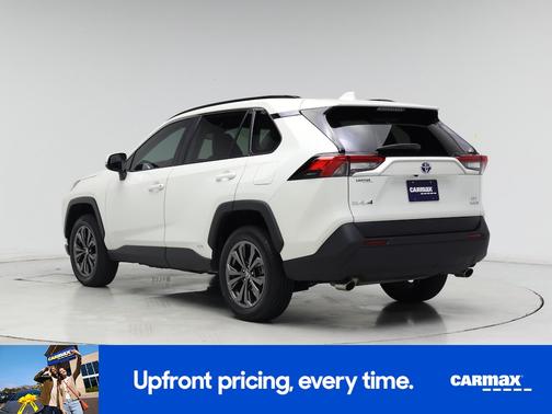 White 2022 Toyota RAV4 Hybrid XLE Premium