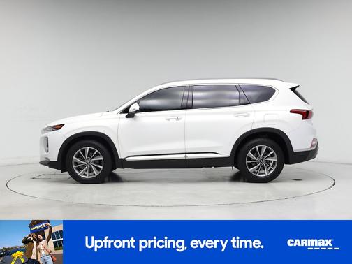 White 2019 Hyundai SANTA FE Ultimate