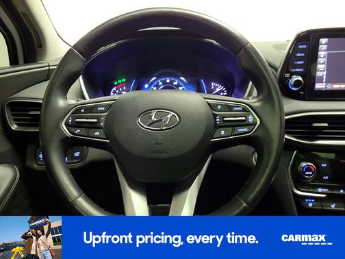 White 2019 Hyundai SANTA FE Ultimate