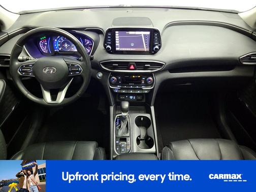 White 2019 Hyundai SANTA FE Ultimate