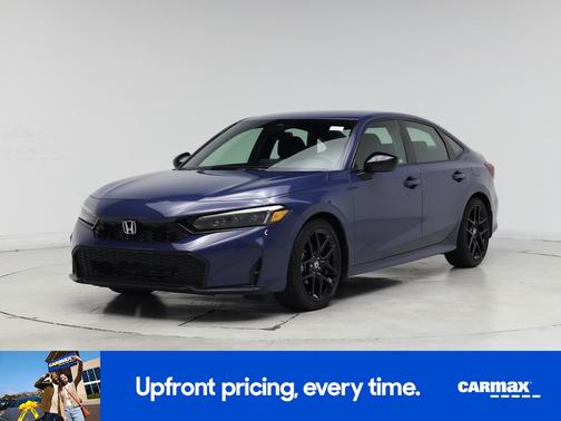Blue 2026 Honda Civic Sport