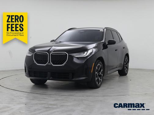 Black 2025 BMW X3 xDrive30