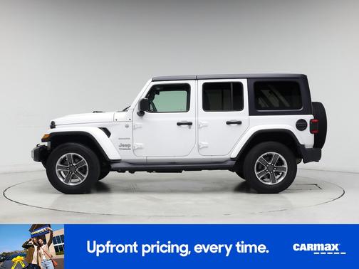 White 2019 Jeep Wrangler Unlimited Sahara