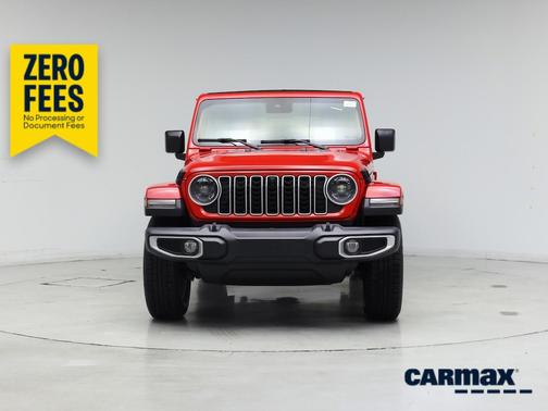 Red 2024 Jeep Wrangler Sahara