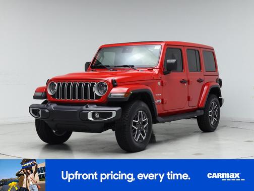 Red 2024 Jeep Wrangler Sahara