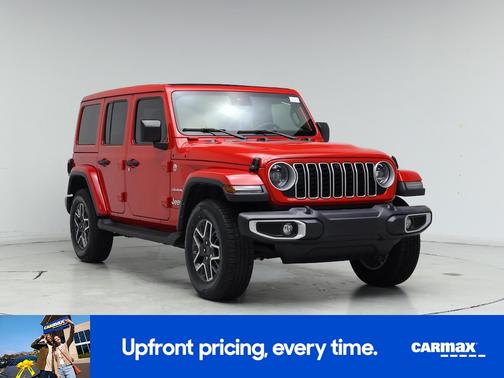 Red 2024 Jeep Wrangler Sahara