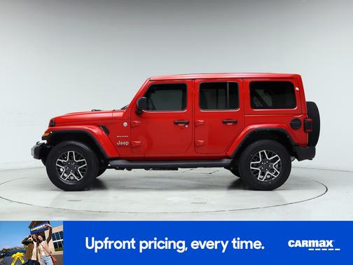 Red 2024 Jeep Wrangler Sahara