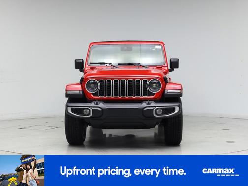 Red 2024 Jeep Wrangler Sahara