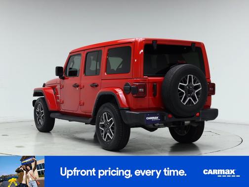 Red 2024 Jeep Wrangler Sahara