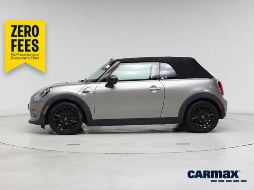 Silver 2021 MINI Convertible