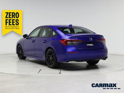 Blue 2022 Honda Civic Sport