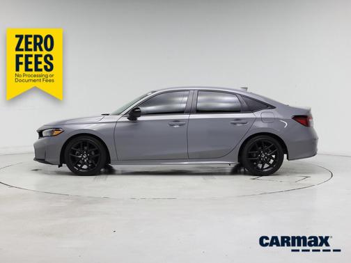 Gray 2025 Honda Civic Sport