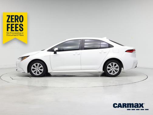 White 2023 Toyota Corolla LE