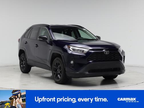 Blue 2021 Toyota RAV4 XLE