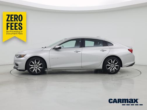 Silver 2016 Chevrolet Malibu LT