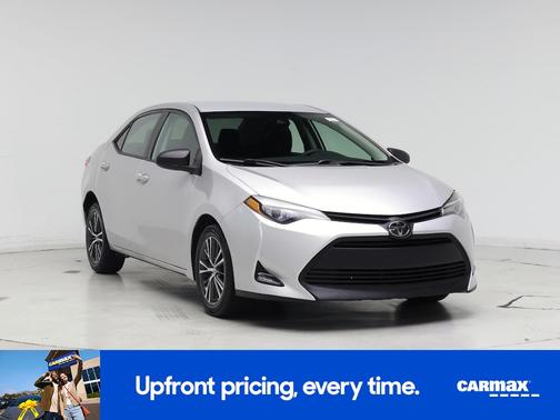 Silver 2017 Toyota Corolla LE