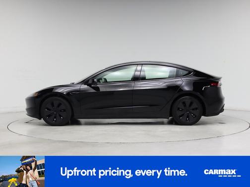 Black 2025 Tesla Model 3 Long Range
