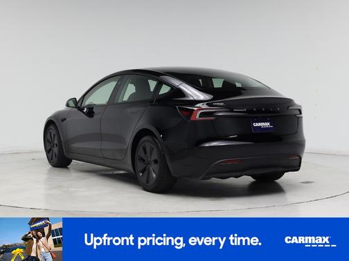 Black 2025 Tesla Model 3 Long Range