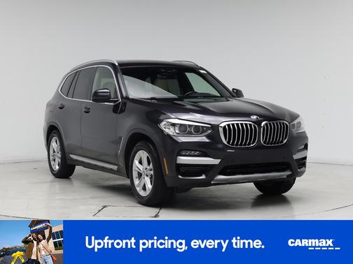 Black 2020 BMW X3 sDrive30i
