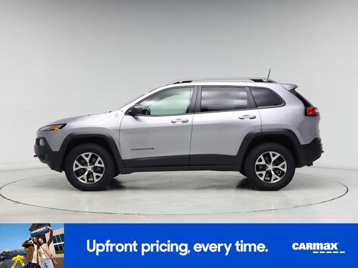 Silver 2018 Jeep Cherokee Trailhawk