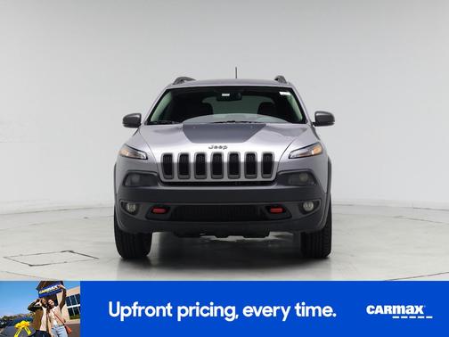 Silver 2018 Jeep Cherokee Trailhawk