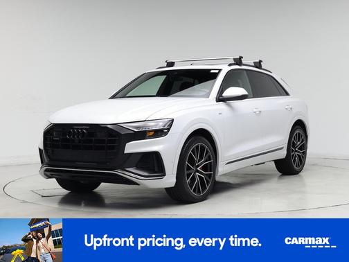 White 2021 Audi Q8 Prestige