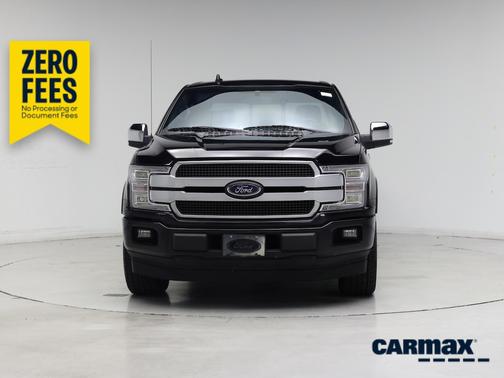 Black 2019 Ford F-150 Platinum