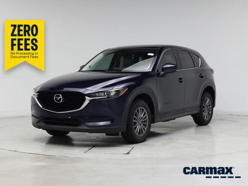 Blue 2017 Mazda CX-5 Touring