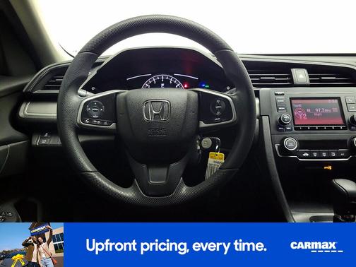 Black 2018 Honda Civic LX