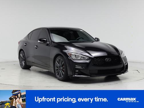 Black 2023 INFINITI Q50 Red Sport 400