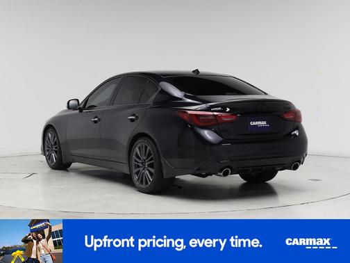 Black 2023 INFINITI Q50 Red Sport 400