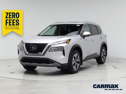 Silver 2021 Nissan Rogue SV