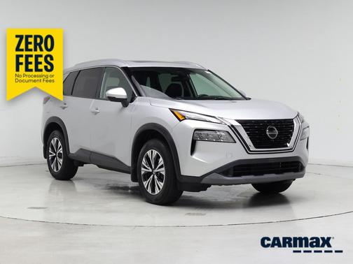 Silver 2021 Nissan Rogue SV