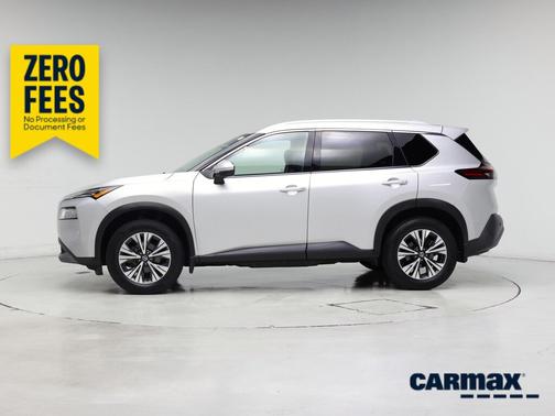 Silver 2021 Nissan Rogue SV