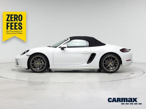 White 2020 Porsche 718 Boxster