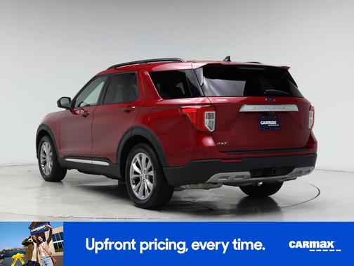 Red 2023 Ford Explorer XLT