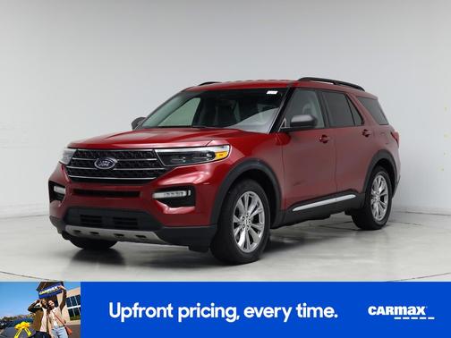 Red 2023 Ford Explorer XLT