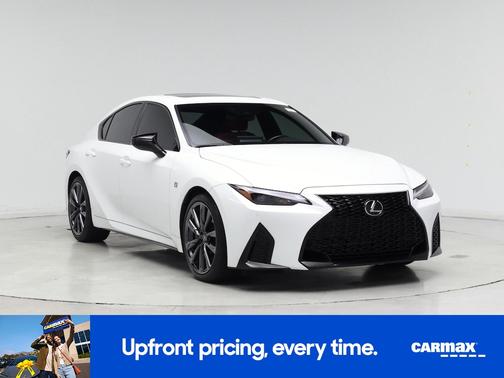 White 2025 Lexus IS 350 F-Sport