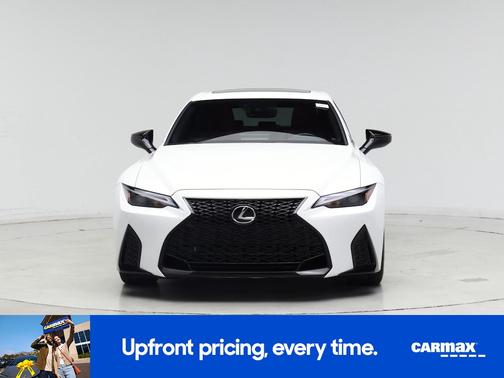 White 2025 Lexus IS 350 F-Sport