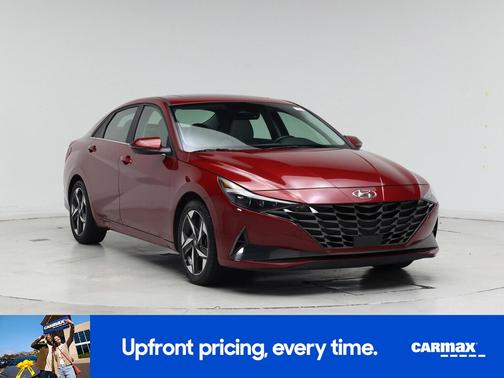 Red 2023 Hyundai ELANTRA HEV Limited