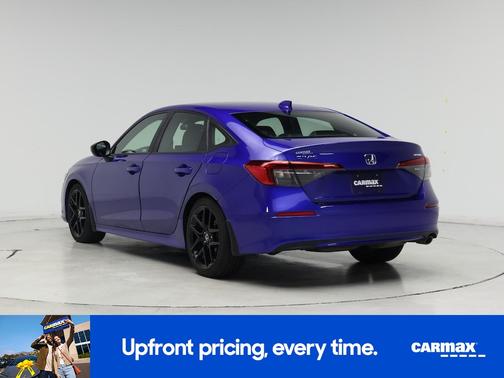 Blue 2024 Honda Civic Sport