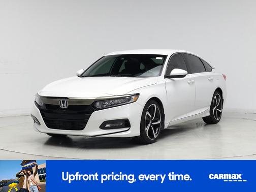 White 2019 Honda Accord Sport