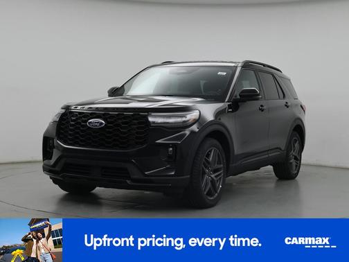Black 2025 Ford Explorer ST-Line