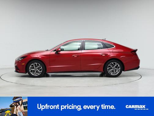 Red 2020 Hyundai SONATA SEL
