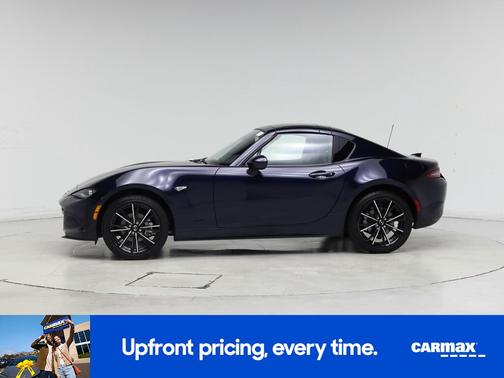 Blue 2025 Mazda MX-5 Miata RF Grand Touring