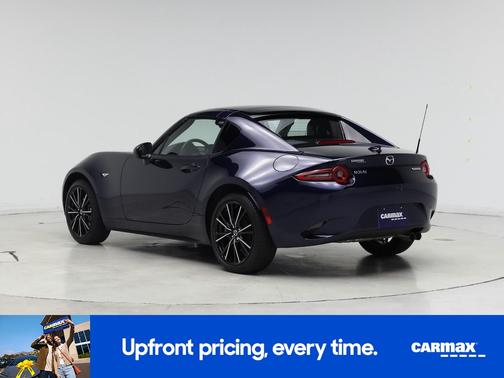 Blue 2025 Mazda MX-5 Miata RF Grand Touring