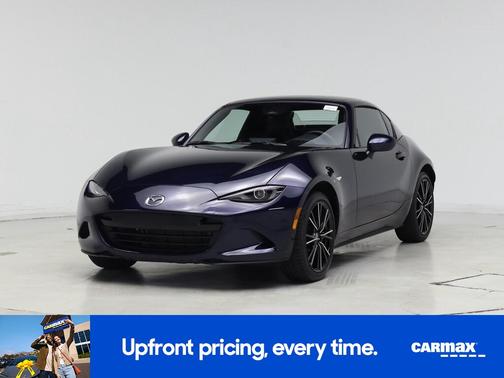Blue 2025 Mazda MX-5 Miata RF Grand Touring