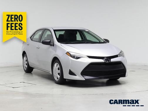 Silver 2019 Toyota Corolla LE